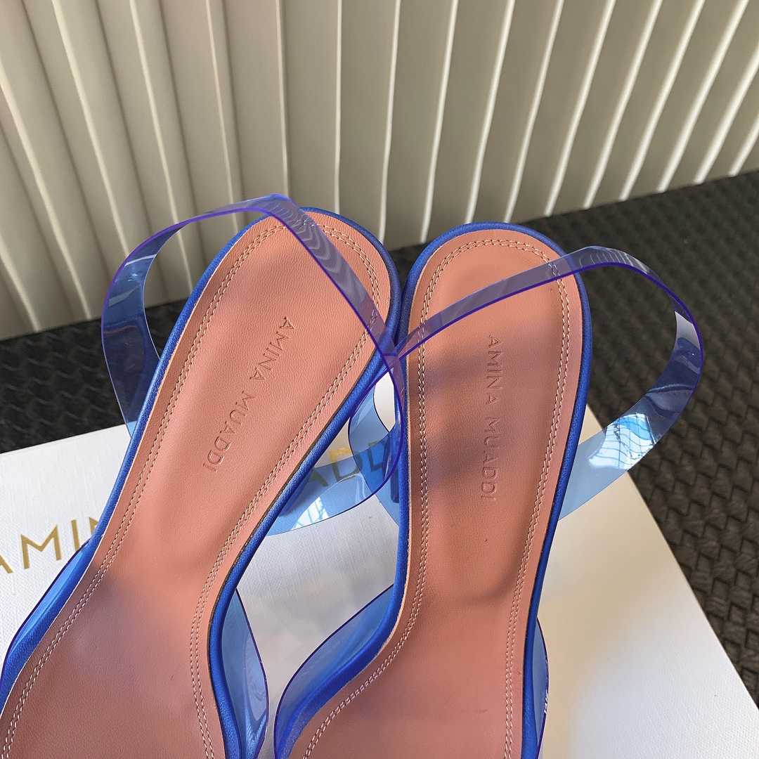 Amina Muaddi Slingbacks - DesignerGu