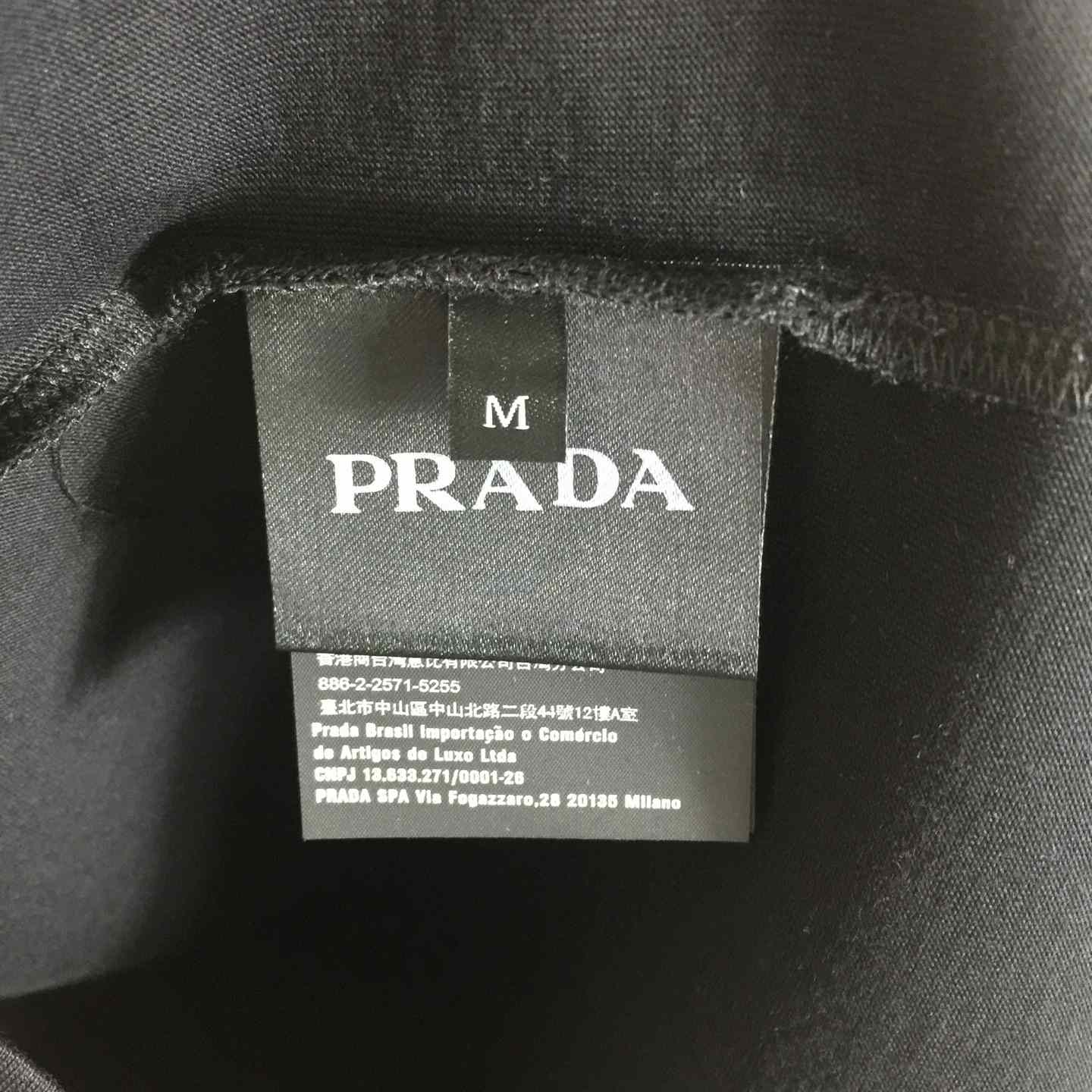 Prada Cotton T-Shirt - DesignerGu