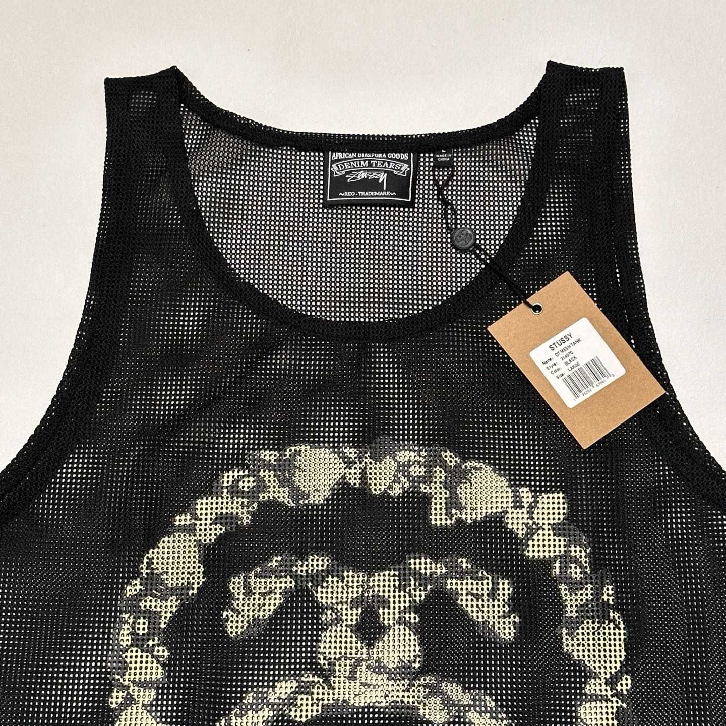 Denim Tears x Stussy Sleeveless Jersey Top - DesignerGu