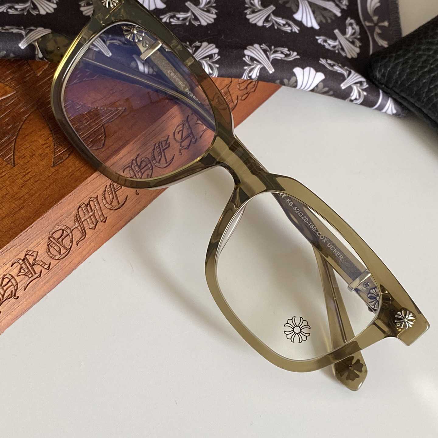 Chrome Hearts Coxucker Glasses - 