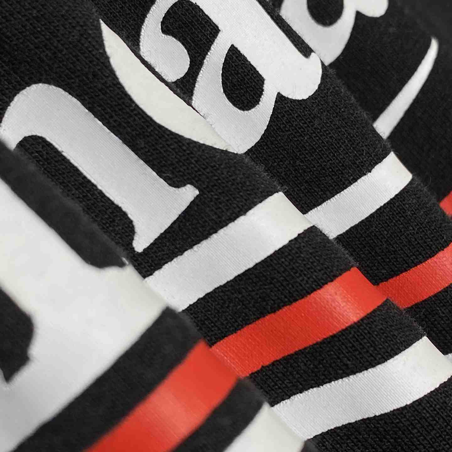 Balenciaga Political Campaign Layered T-shirt In Black - 