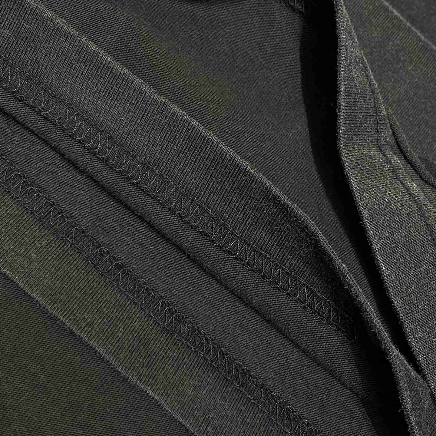 Balenciaga Political Campaign Layered T-shirt In Black - 