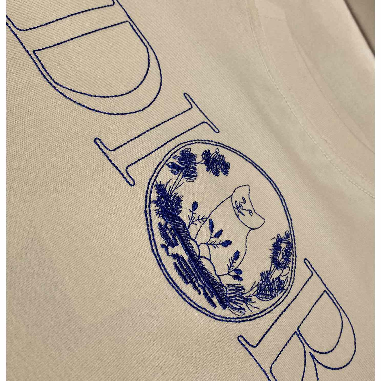 Dior And Hylton Nel Knit T-Shirt, Oversized Fit  - DesignerGu