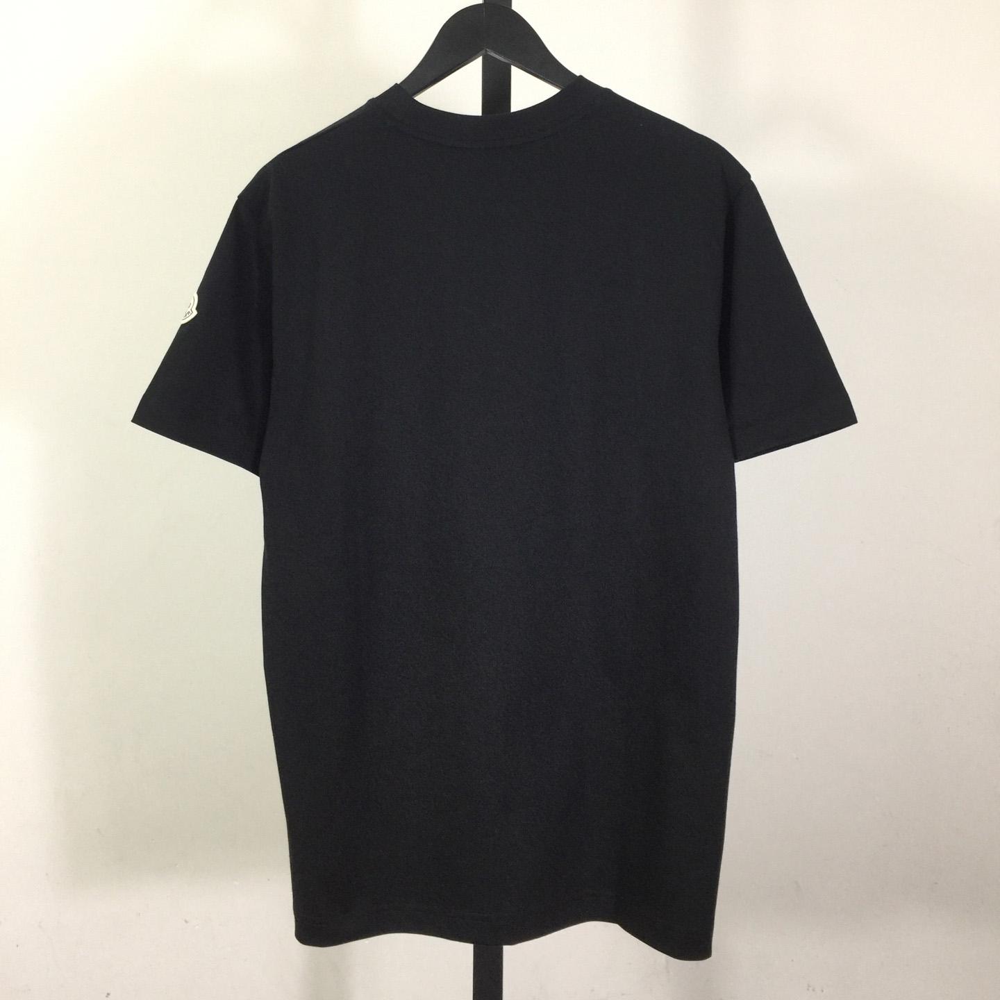 Moncler Logo Cotton T-shirt - DesignerGu