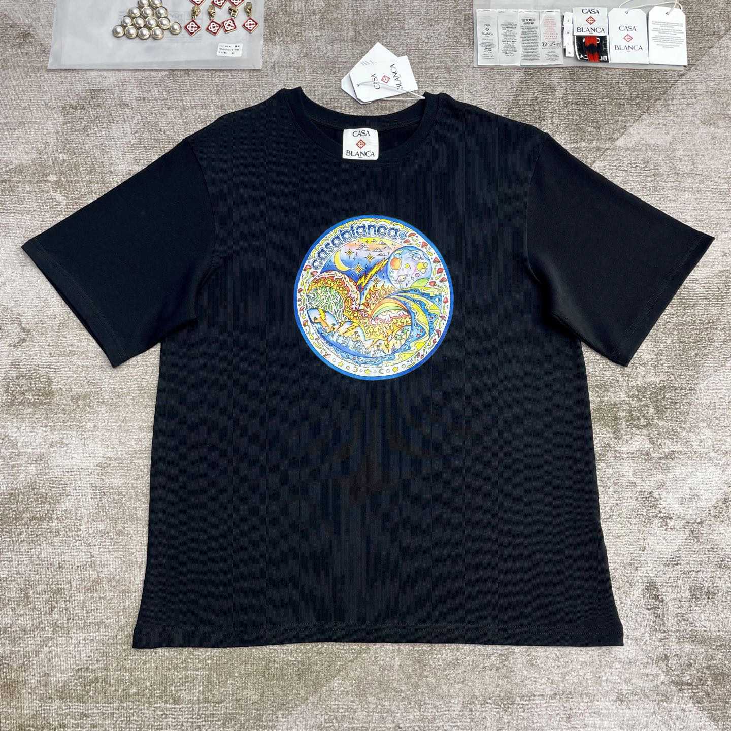 Casablanca TThe Four Elements T-shirt   C993 - DesignerGu