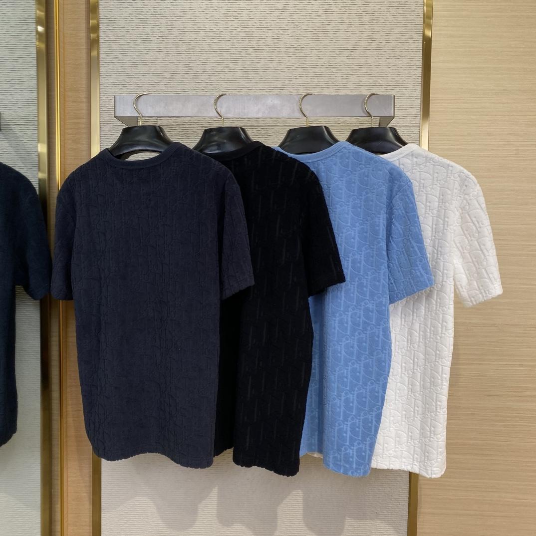 Christian Dior Oblique T-Shirt, Relaxed Fit   - 