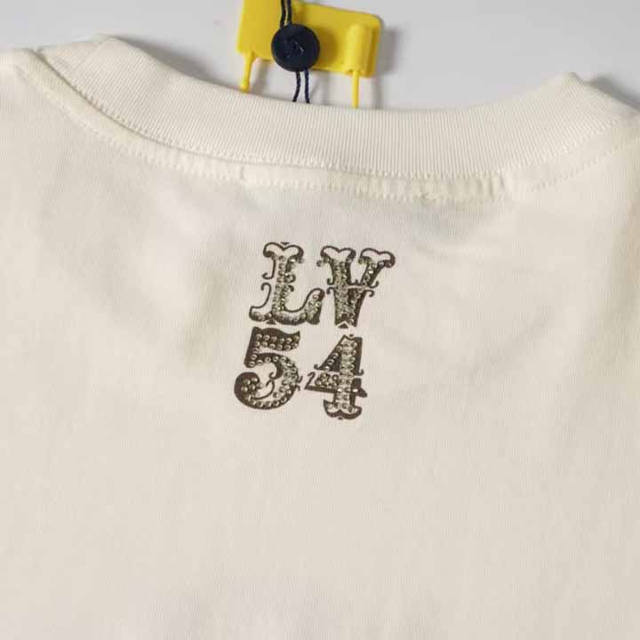 Louis Vuitton Graphic Cotton And Linen-Blend T-Shirt     1AFWUV - 
