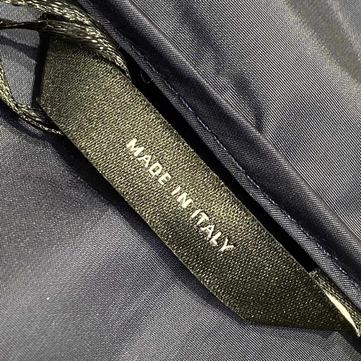 Fendi Blue Technical Fabric Blouson - 