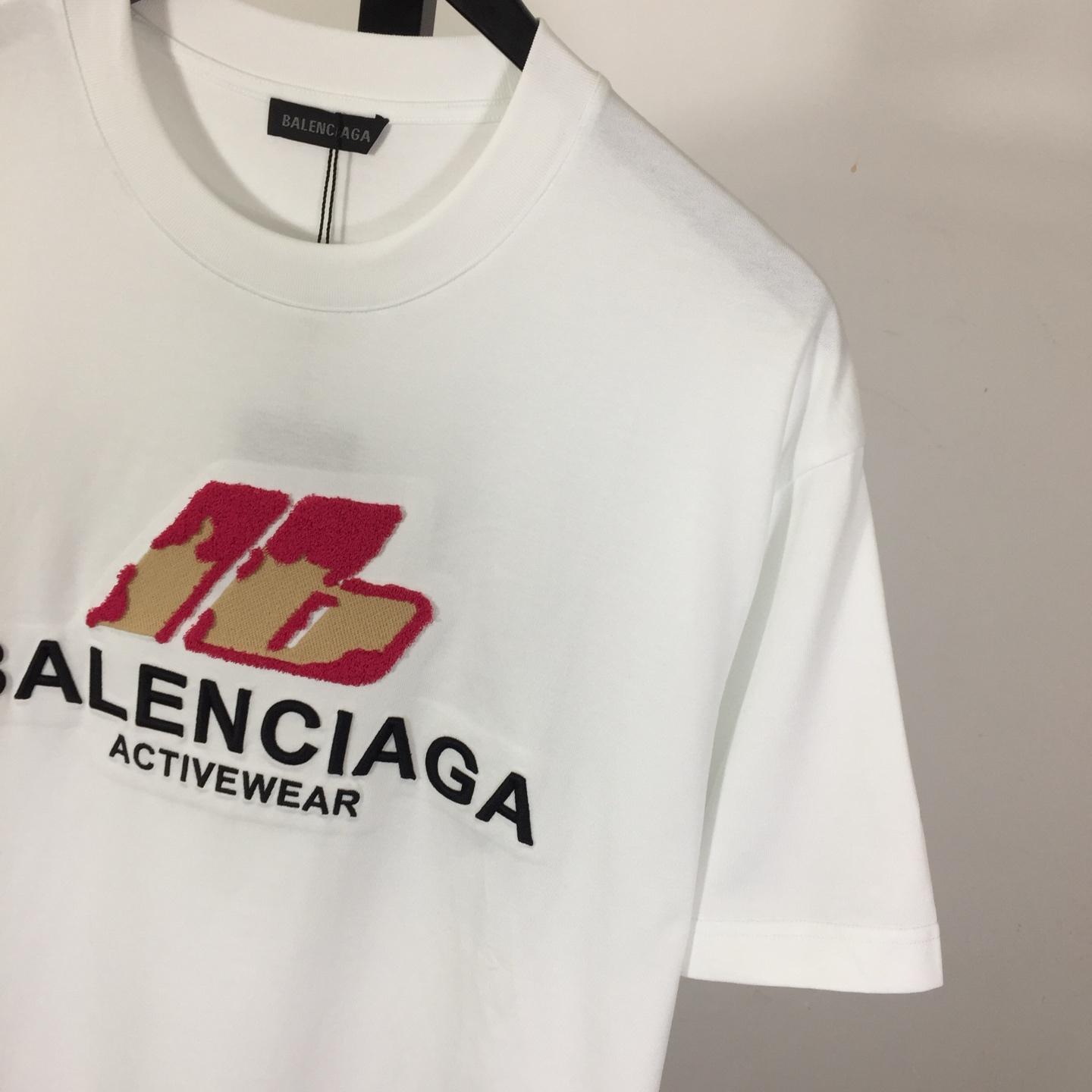 Balenciaga Activewear Cotton T-Shirt - DesignerGu