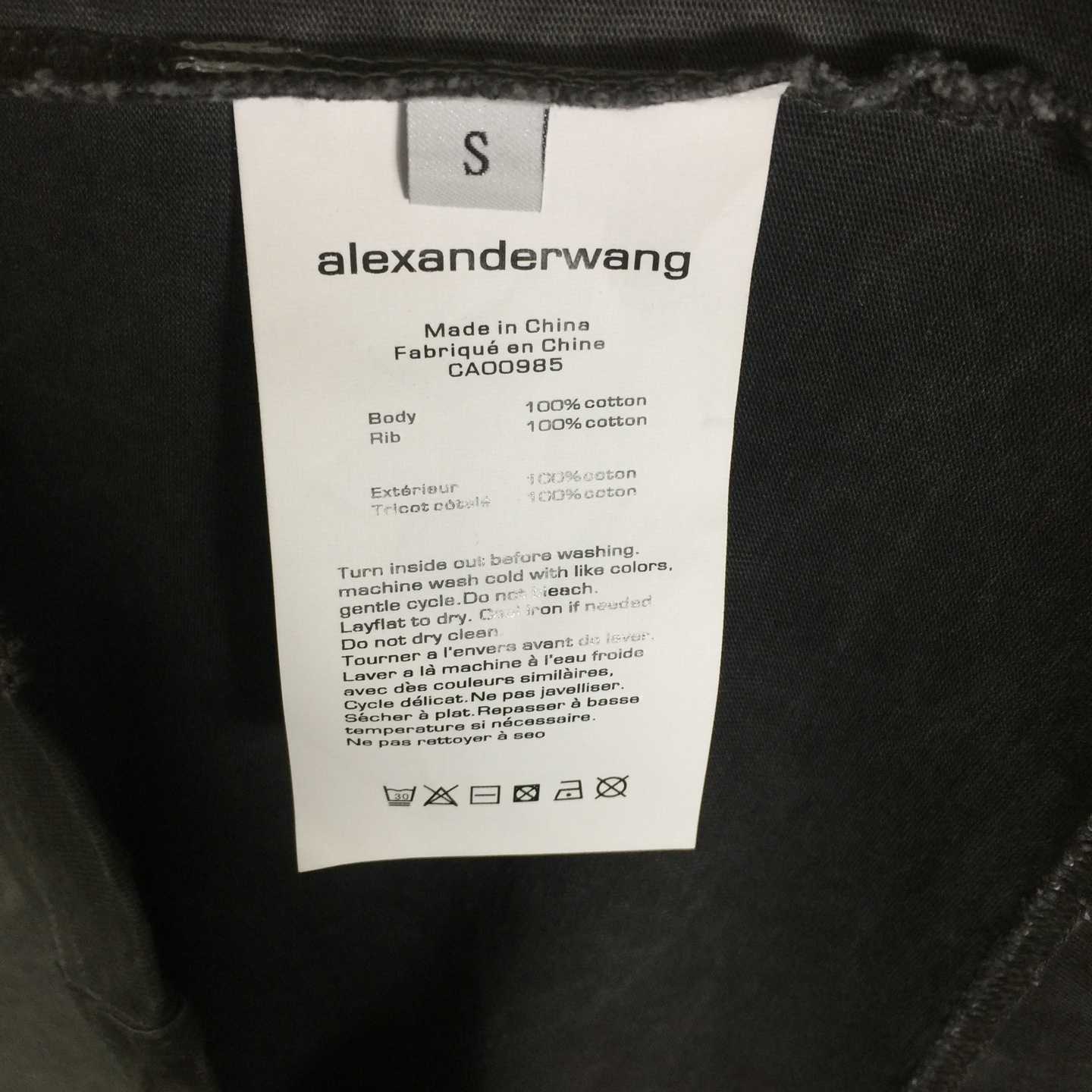 Alexander Wang Cotton T-Shirt     - 
