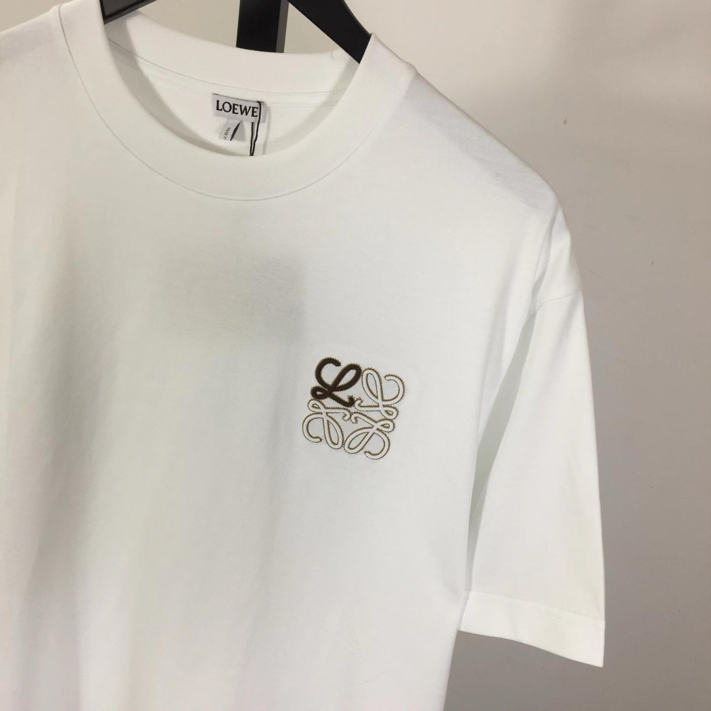 Loewe Loose Fit T-shirt In Cotton - 