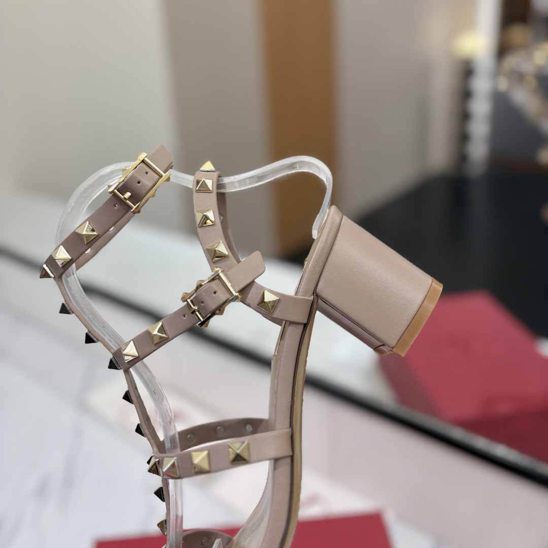Valent Garavani Rockstud 60mm ankle-strap Sandals - 