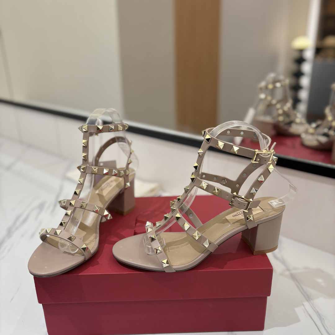 Valent Garavani Rockstud 60mm ankle-strap Sandals - 
