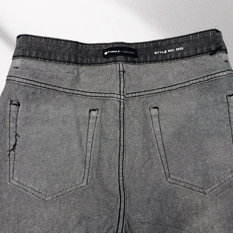 Purple-Brand Denim Shorts    6039 - DesignerGu