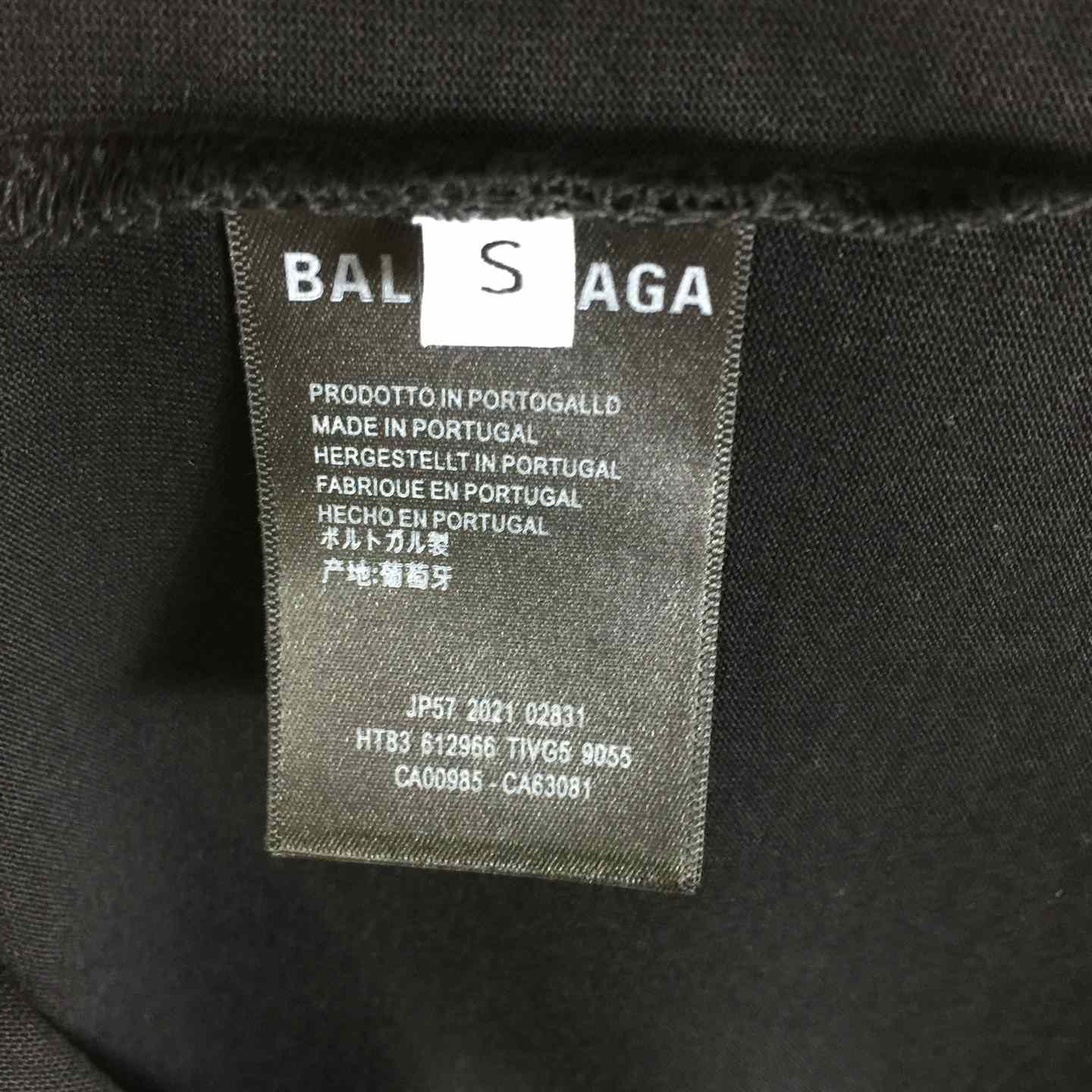 Balenciaga Activewear Cotton T-Shirt - 