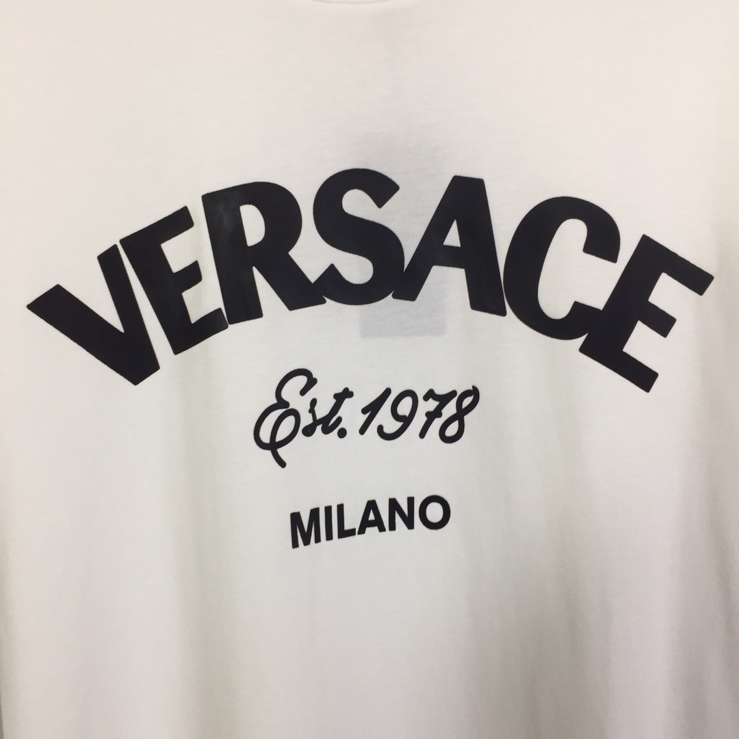 Versace Cotton T-shirt  - 