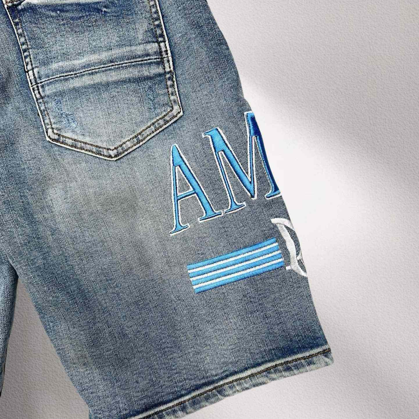 Amiri Denim Shorts     8007 - 