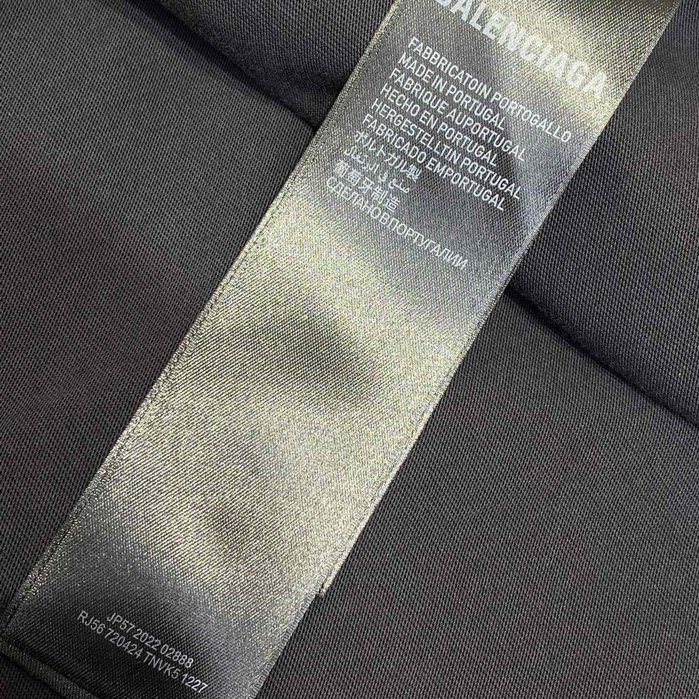 Balenciaga New Tape Type TR T-Shirt Medium Fit In Faded Washed Black - DesignerGu