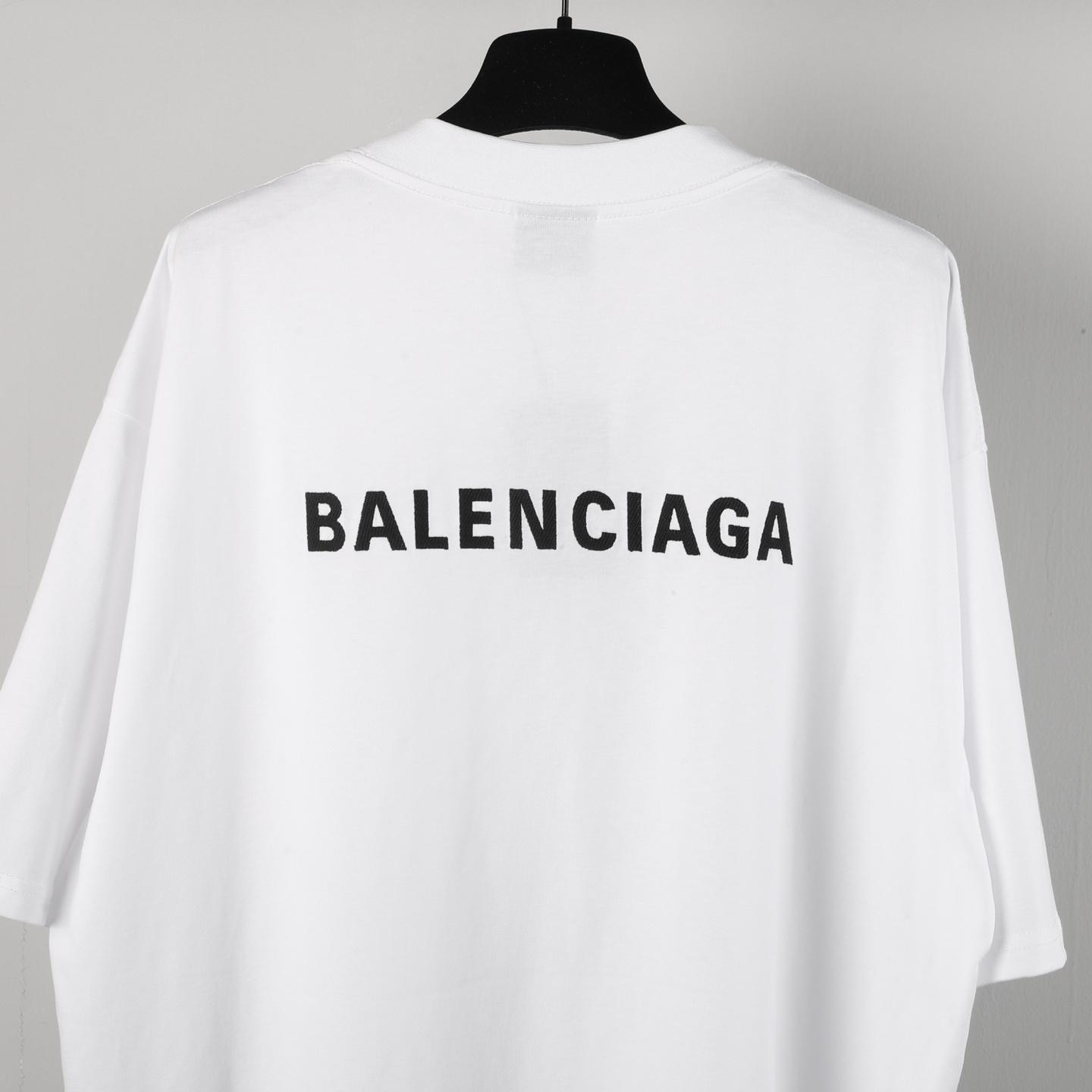Balenciaga Logo-embroidered T-shirt - 