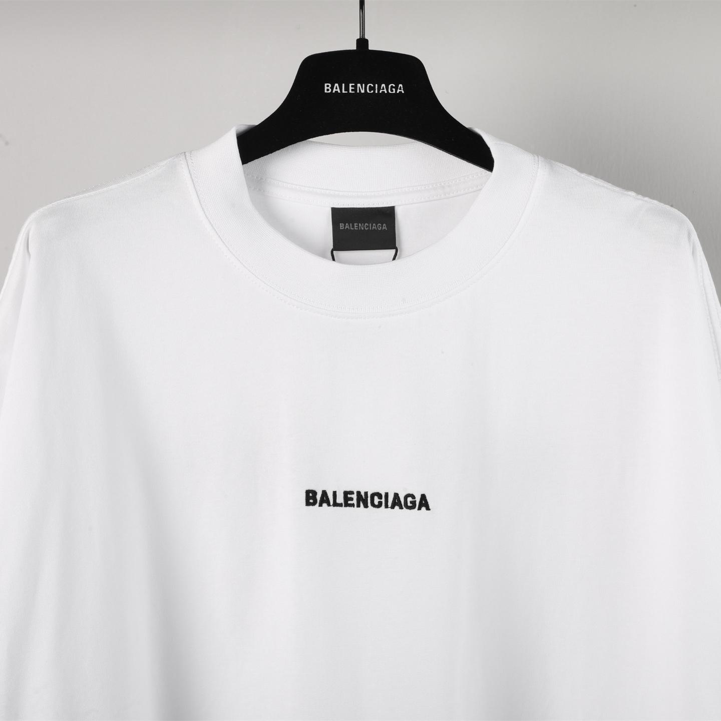 Balenciaga Logo-embroidered T-shirt - 