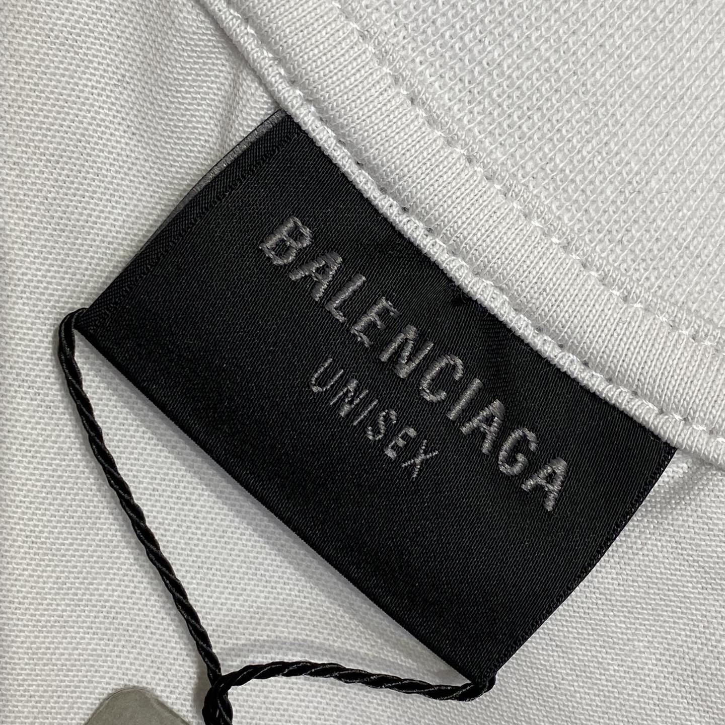 Balenciaga Unity Sports Icon Oversized T-Shirt In Dirty White - 