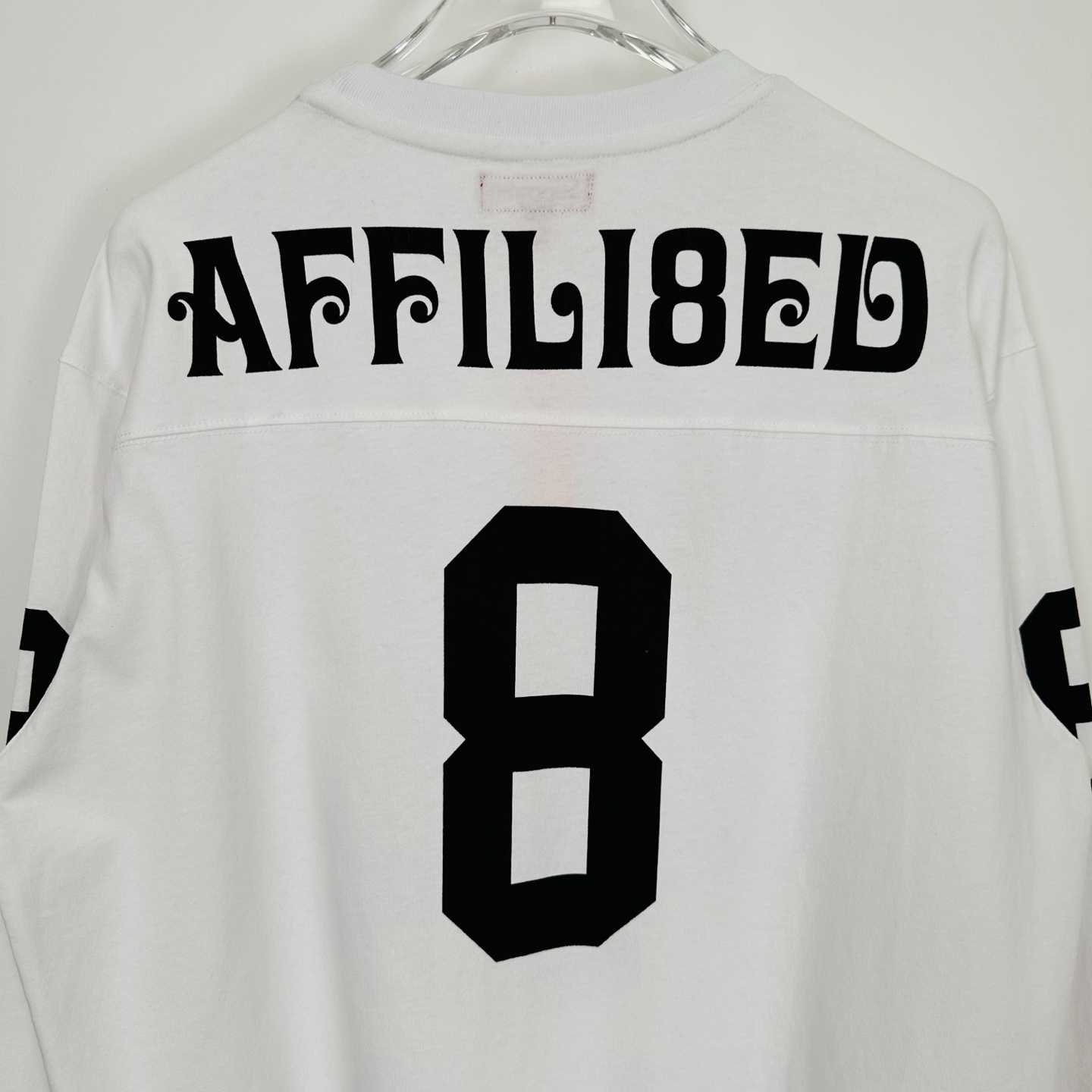 Supreme Affiliated L/S Football Top White - DesignerGu