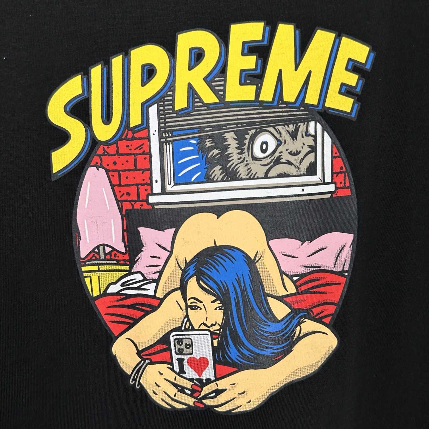 Supreme Bedroom Tee 'Black' - 