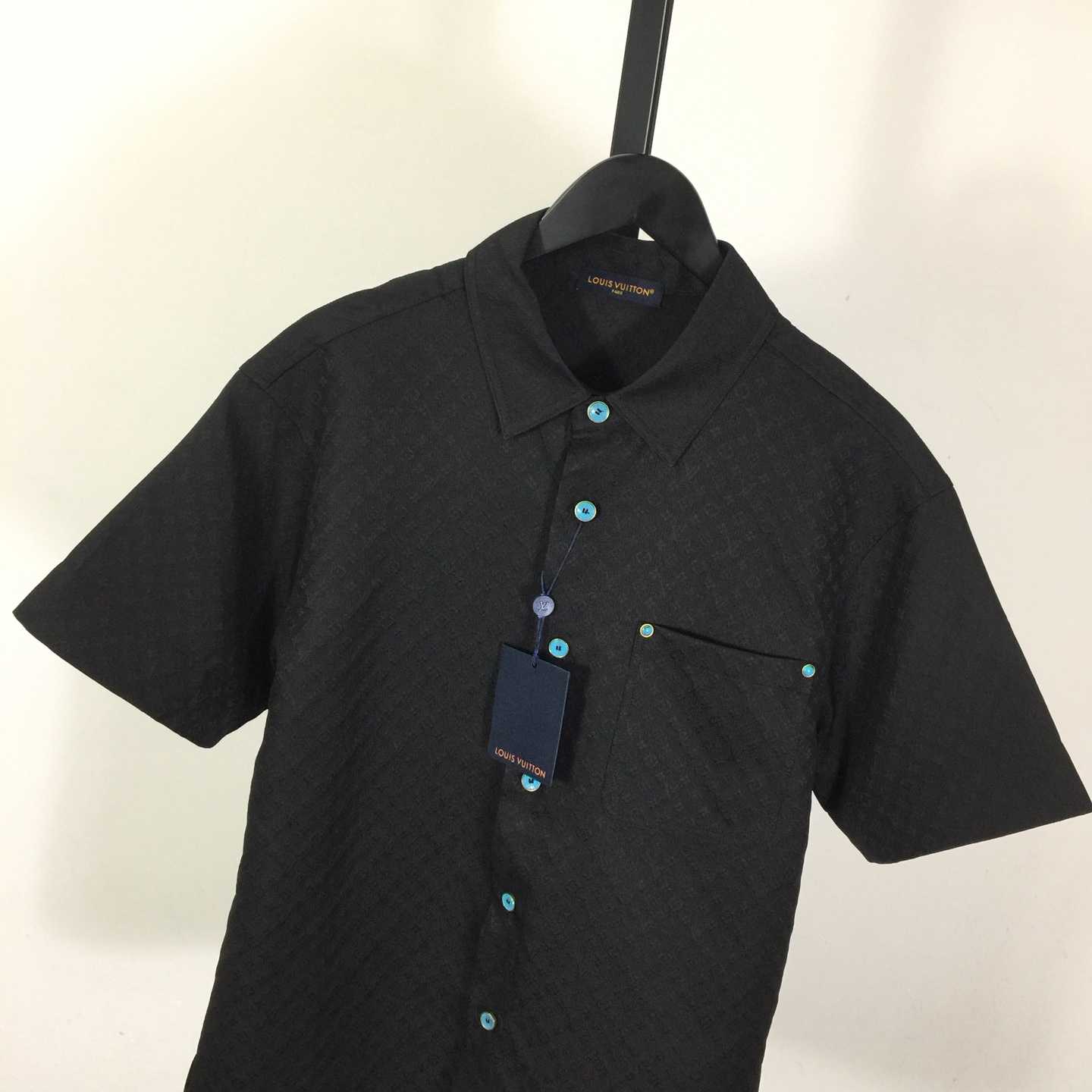 Louis Vuitton Monogram Short-Sleeved Cotton Shirt   - 
