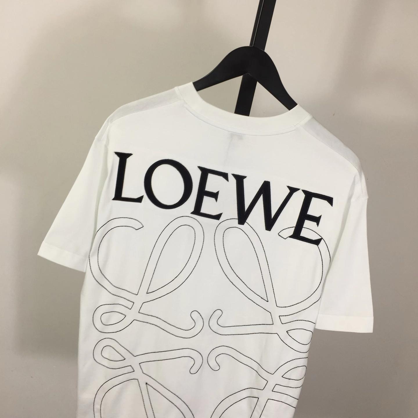 Loewe Loose Fit T-shirt In Cotton - 