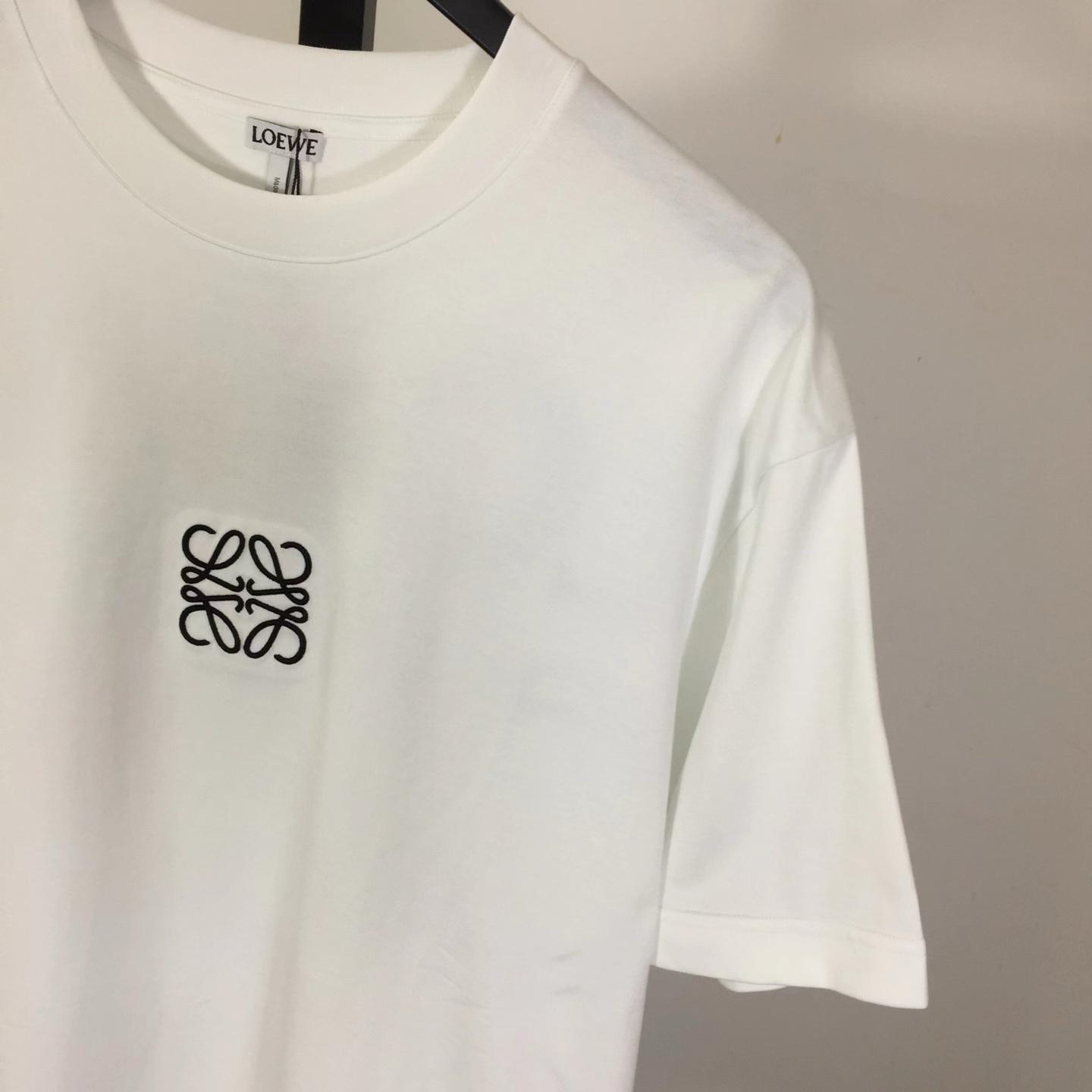 Loewe Loose Fit T-shirt In Cotton - 
