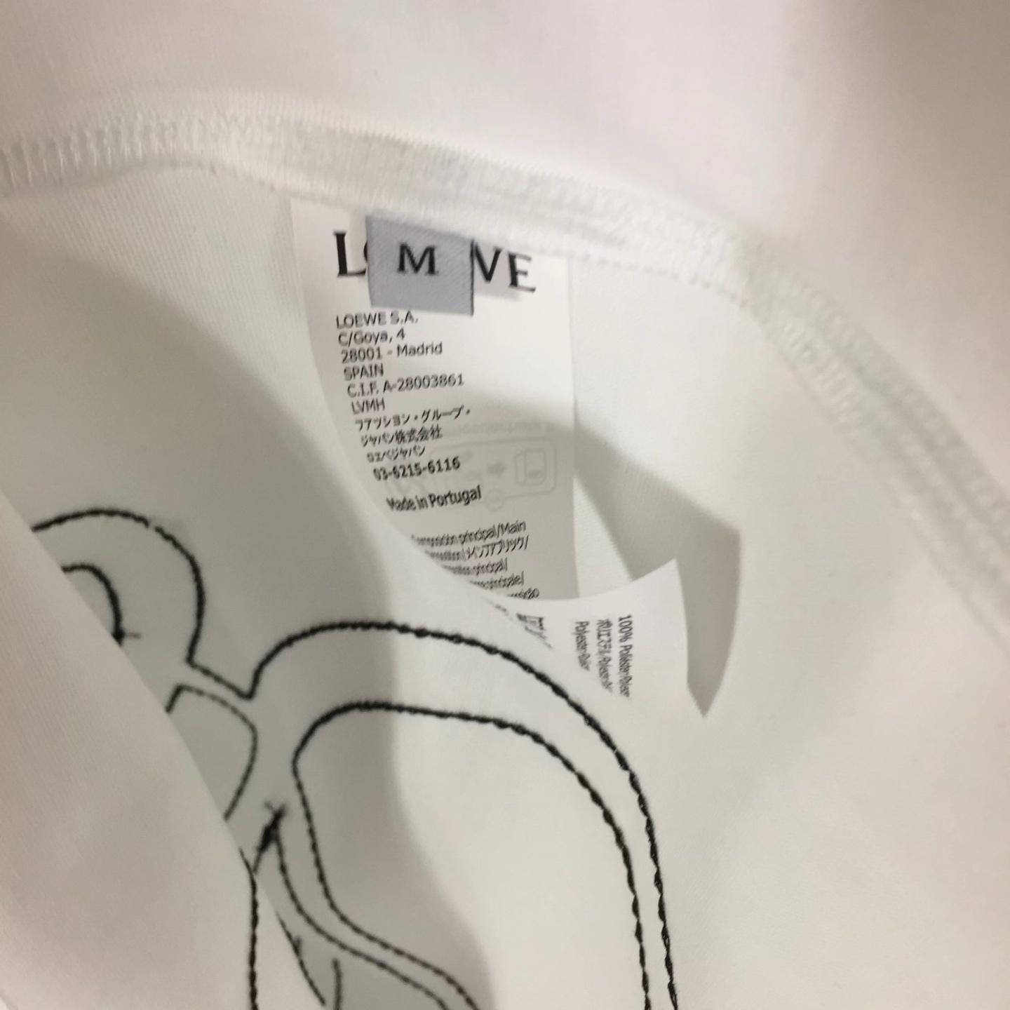 Loewe Loose Fit T-shirt In Cotton - 