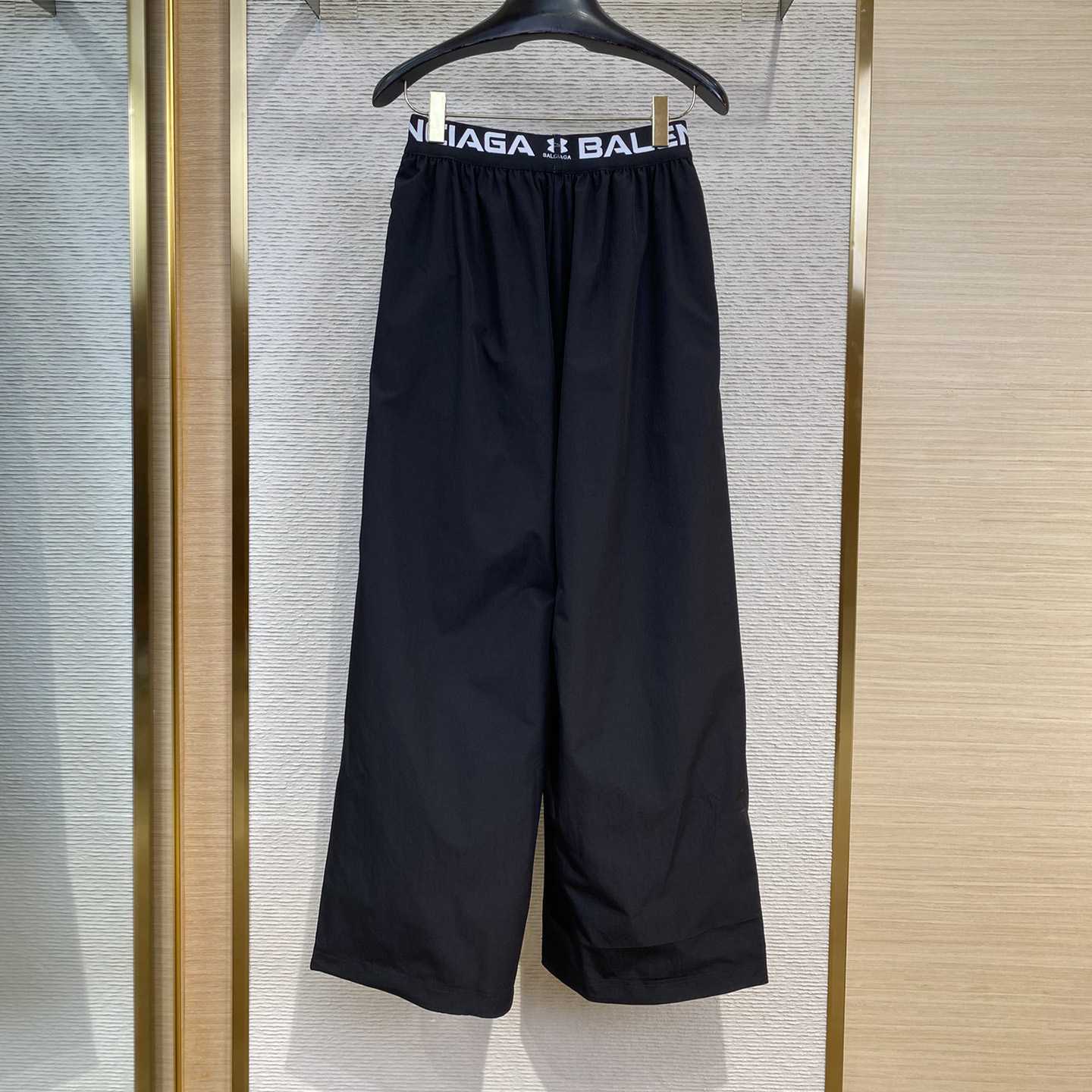 Balenciaga Men's Under Armour® Reversible Layered Tracksuit Pants In Black - 