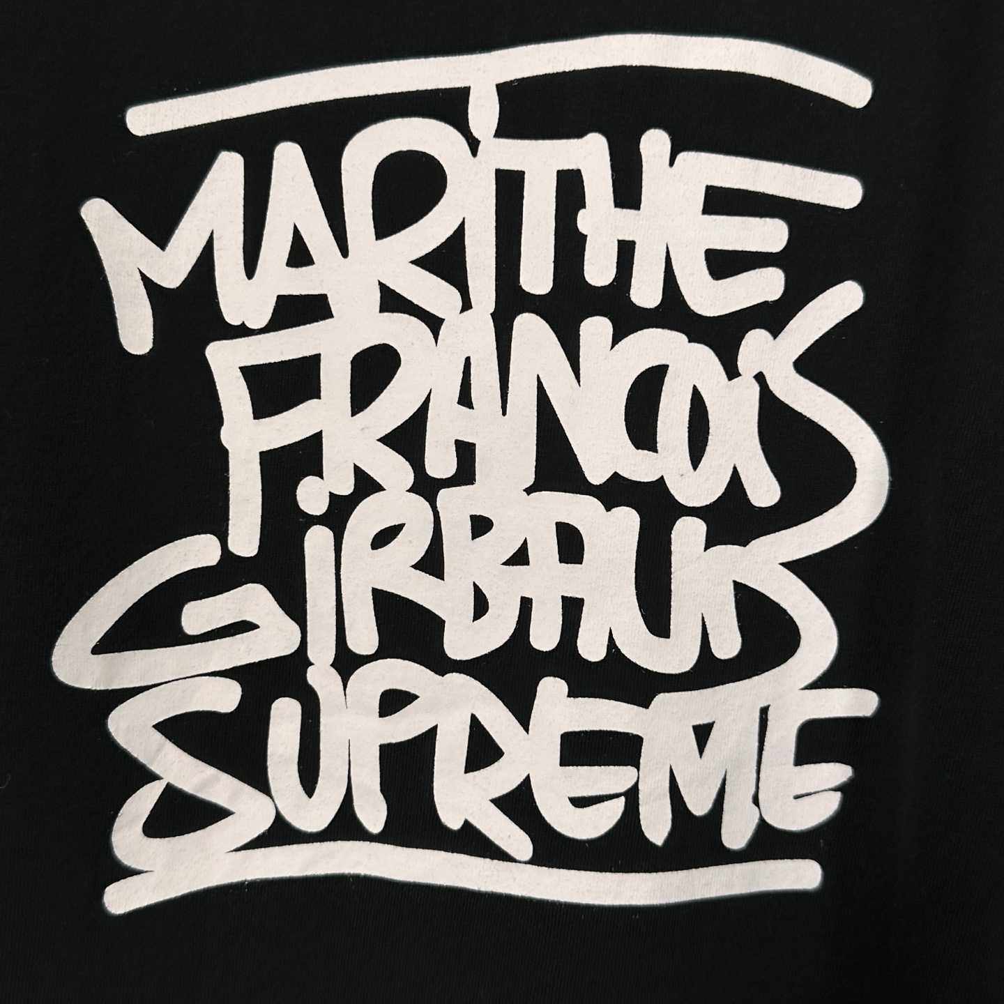 Supreme x Martithé + François Girbaud Tee 'Black' - 