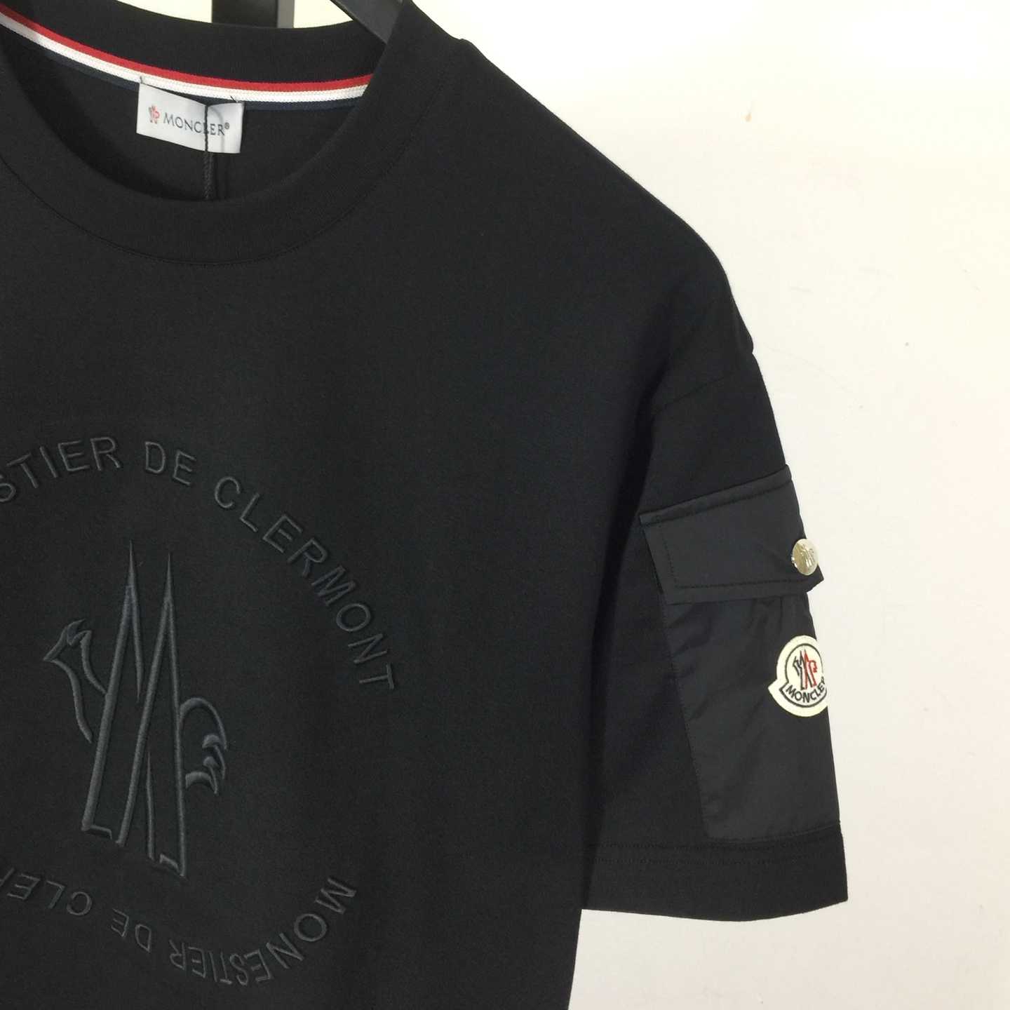 Moncler Logo Cotton T-shirt - DesignerGu