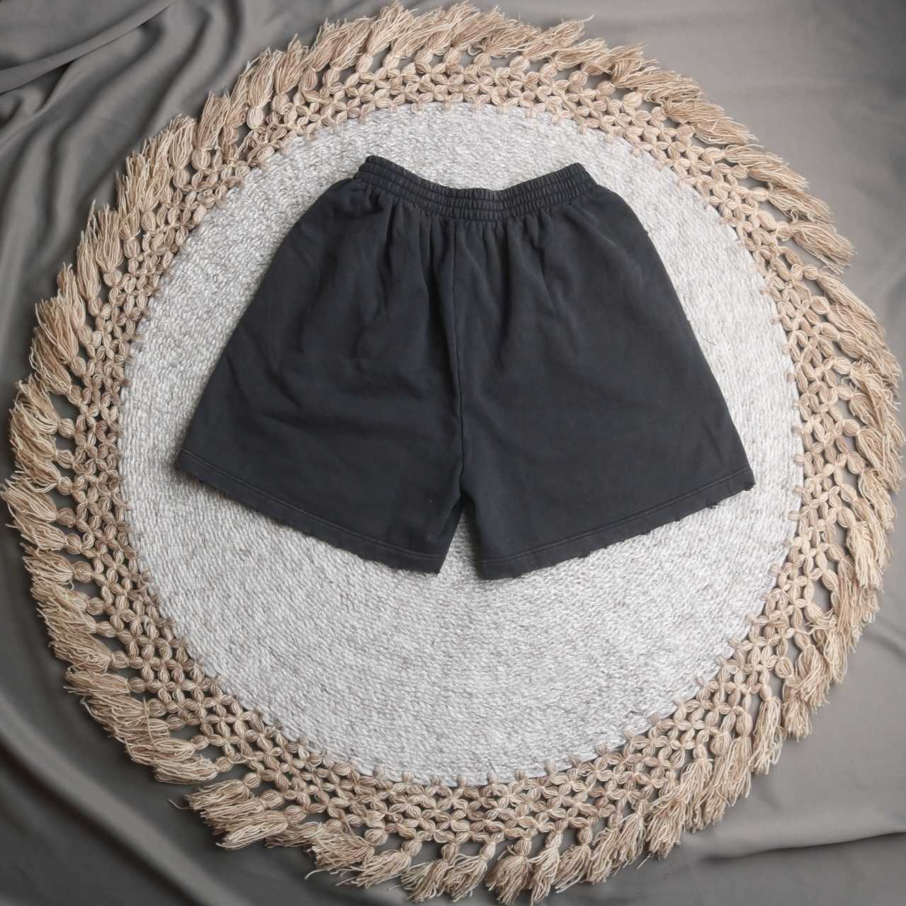 Balenciaga Burning Unity Arch Molleton Shorts  - 