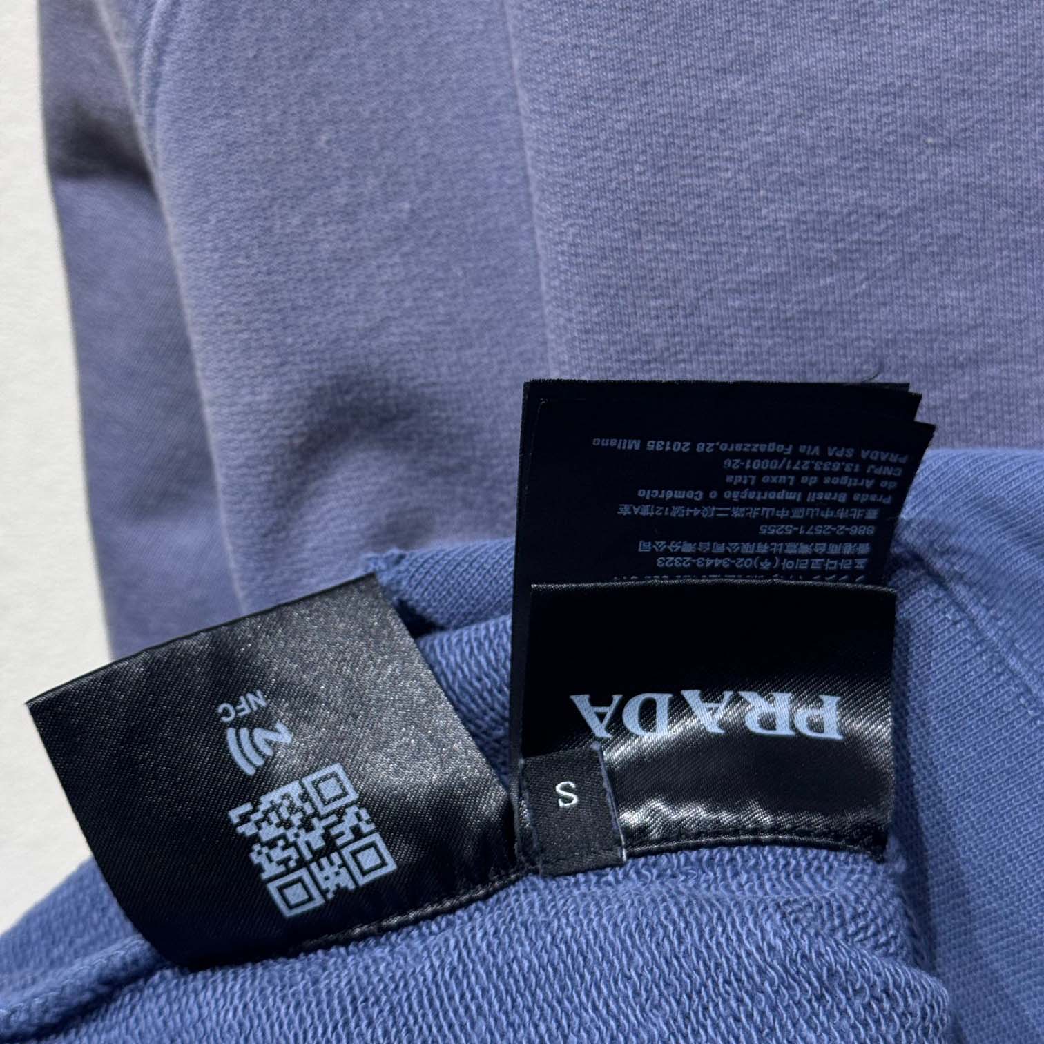 Prada Cotton Fleece Sweatshirt - 
