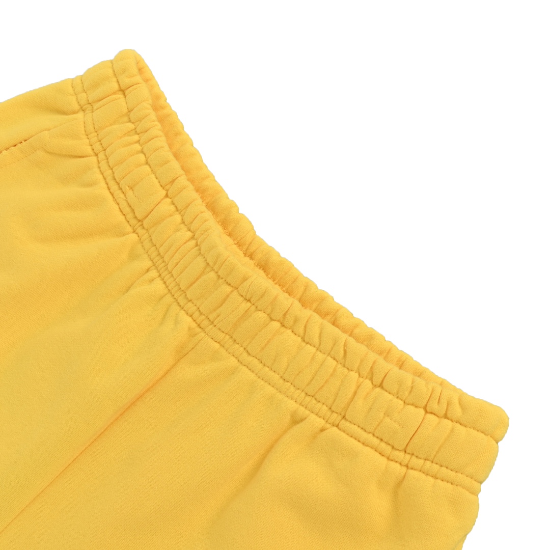 Balenciaga Sweat Shorts 'Faded Yellow' - 