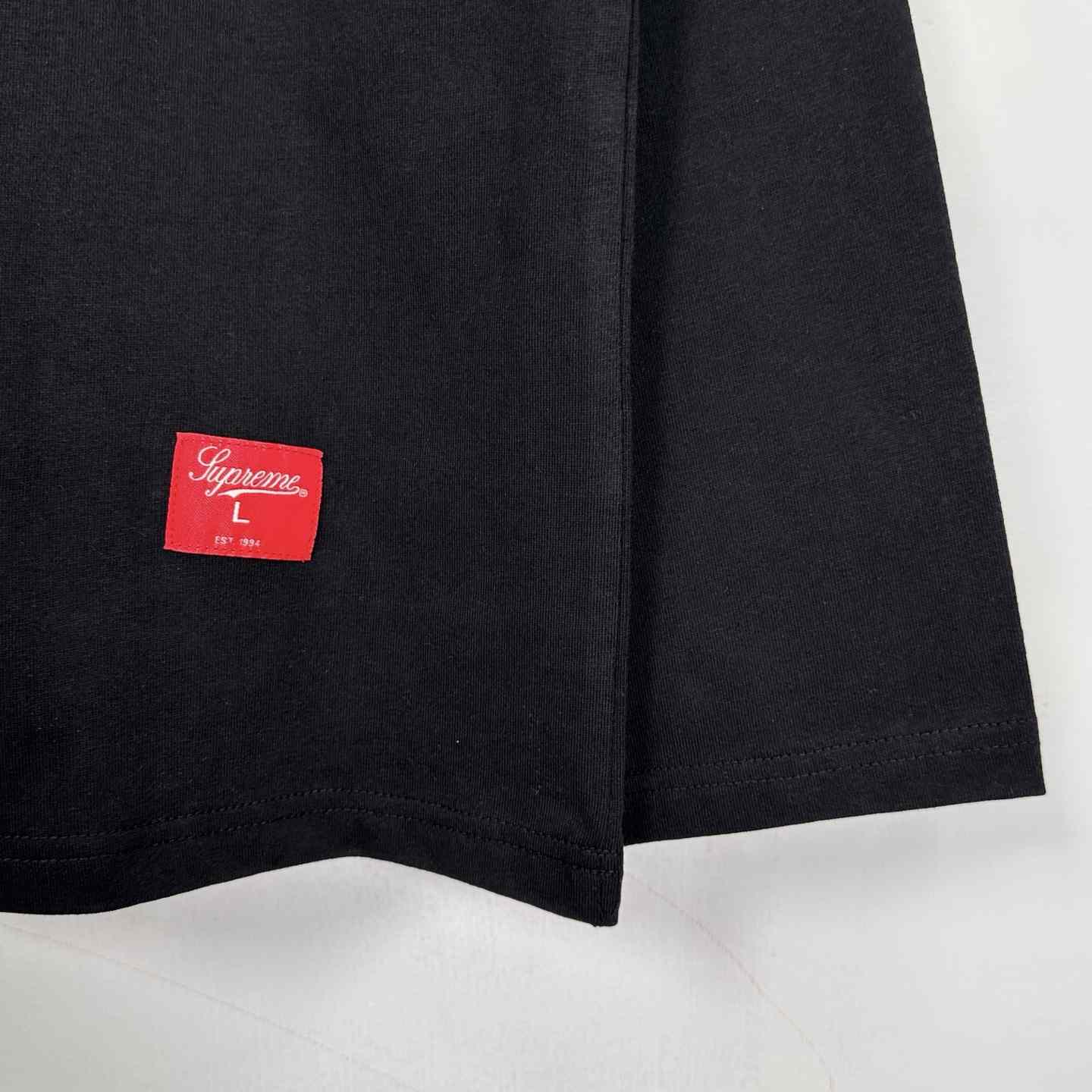 Supreme Affiliated L/S Football Top Black - DesignerGu