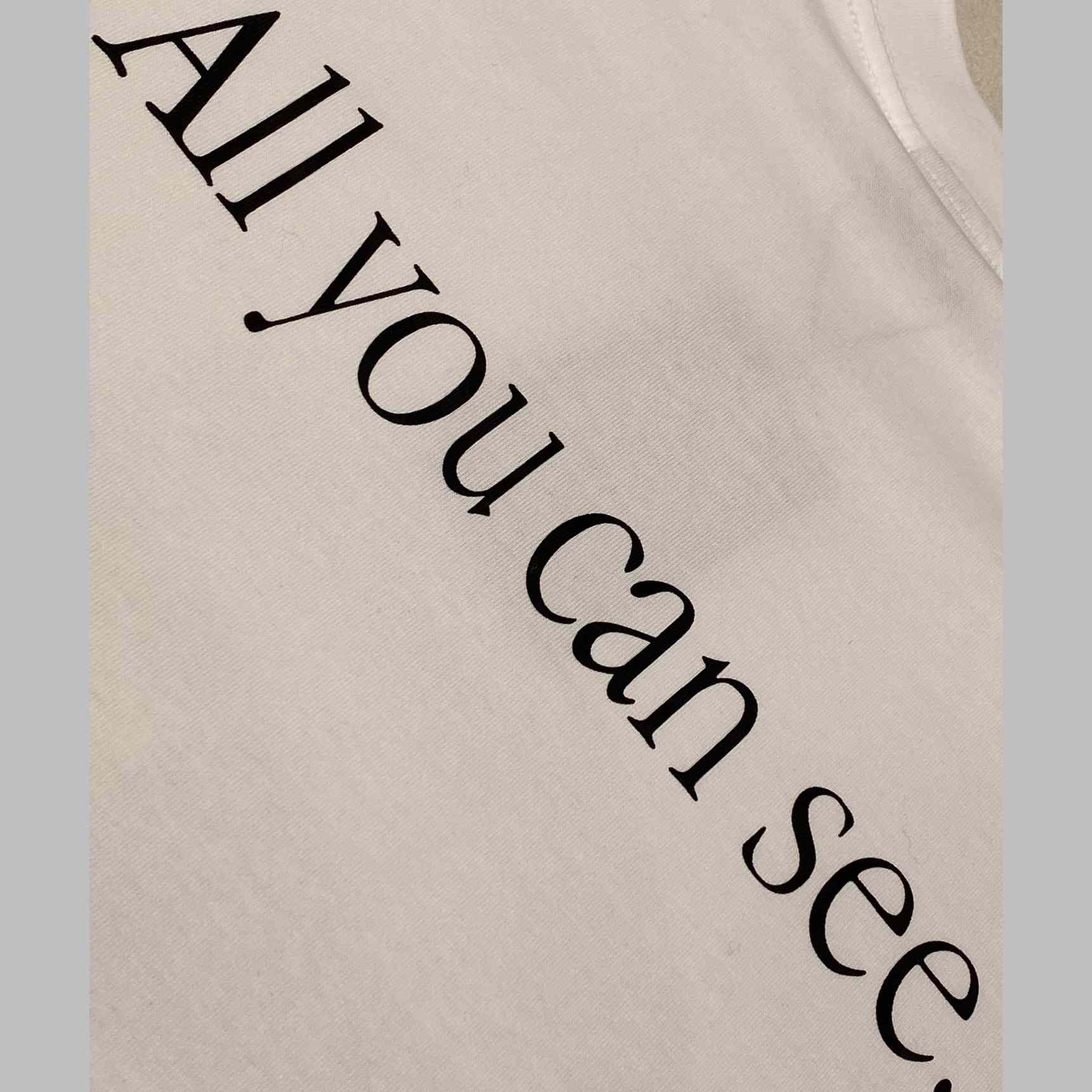 Balenciaga 360 Sunglasses T-Shirt Medium Fit In Dirty White - 