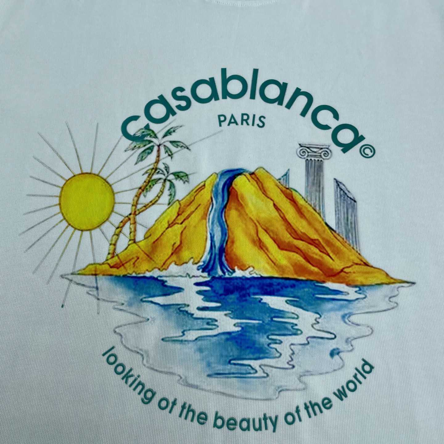 Casablanca Oasis T-shirt    C970 - 