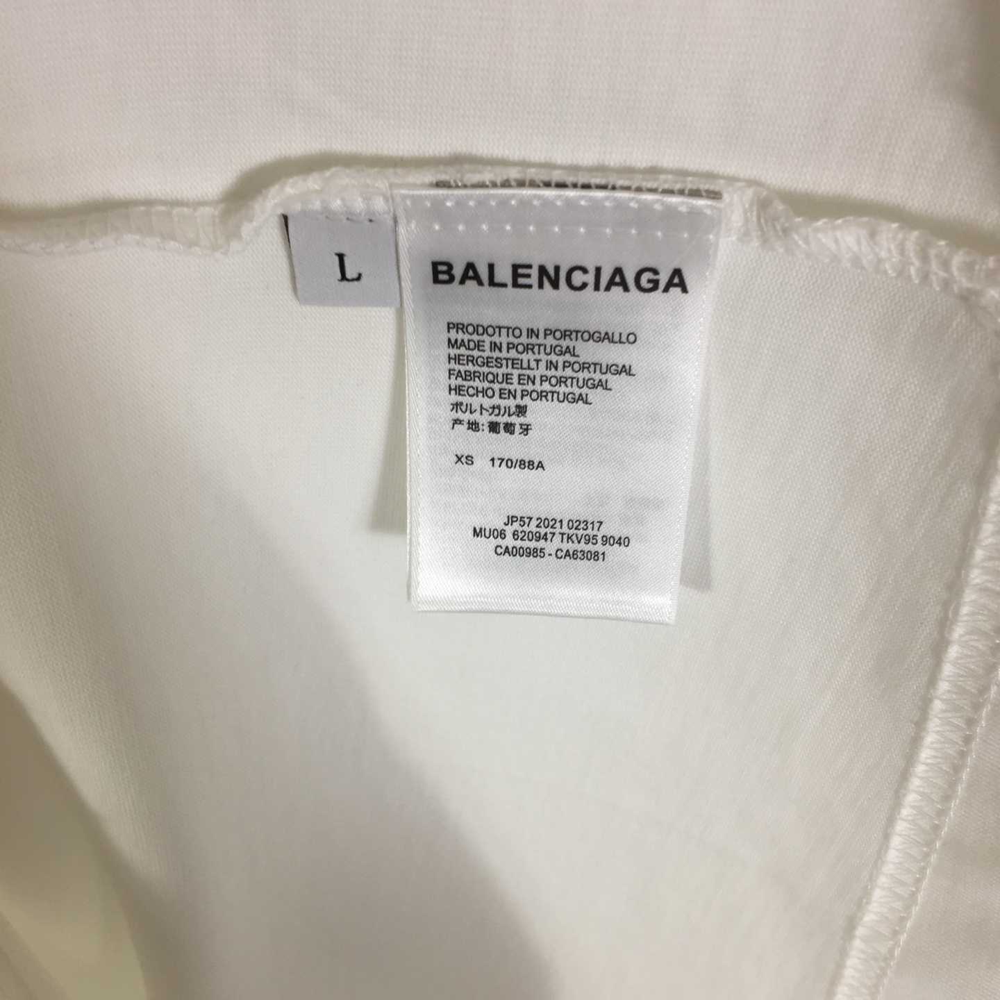 Balenciaga Cotton T-Shirt  - DesignerGu