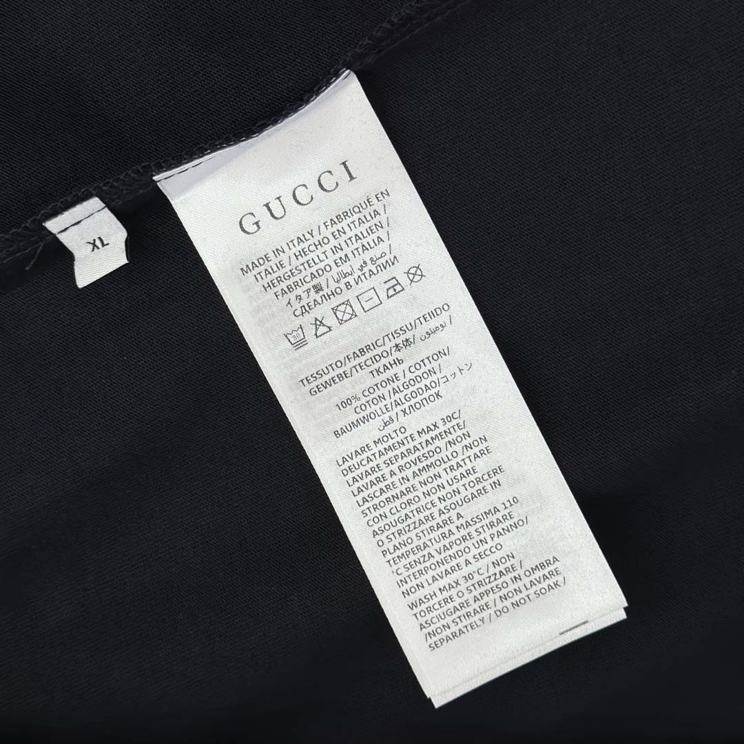 Gucci Printed Cotton Jersey T-shirt - DesignerGu