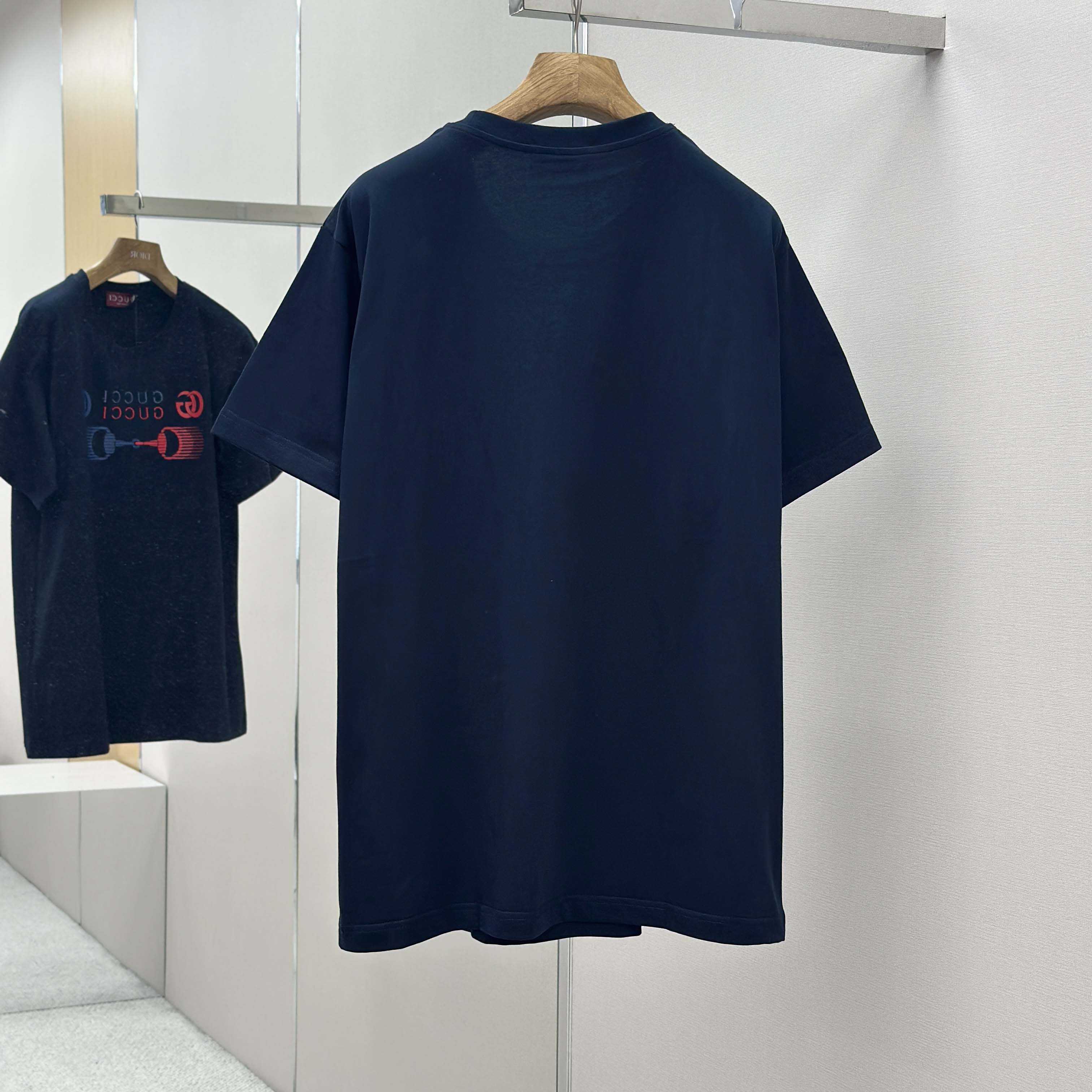 Gucci Printed Cotton Jersey T-shirt - DesignerGu