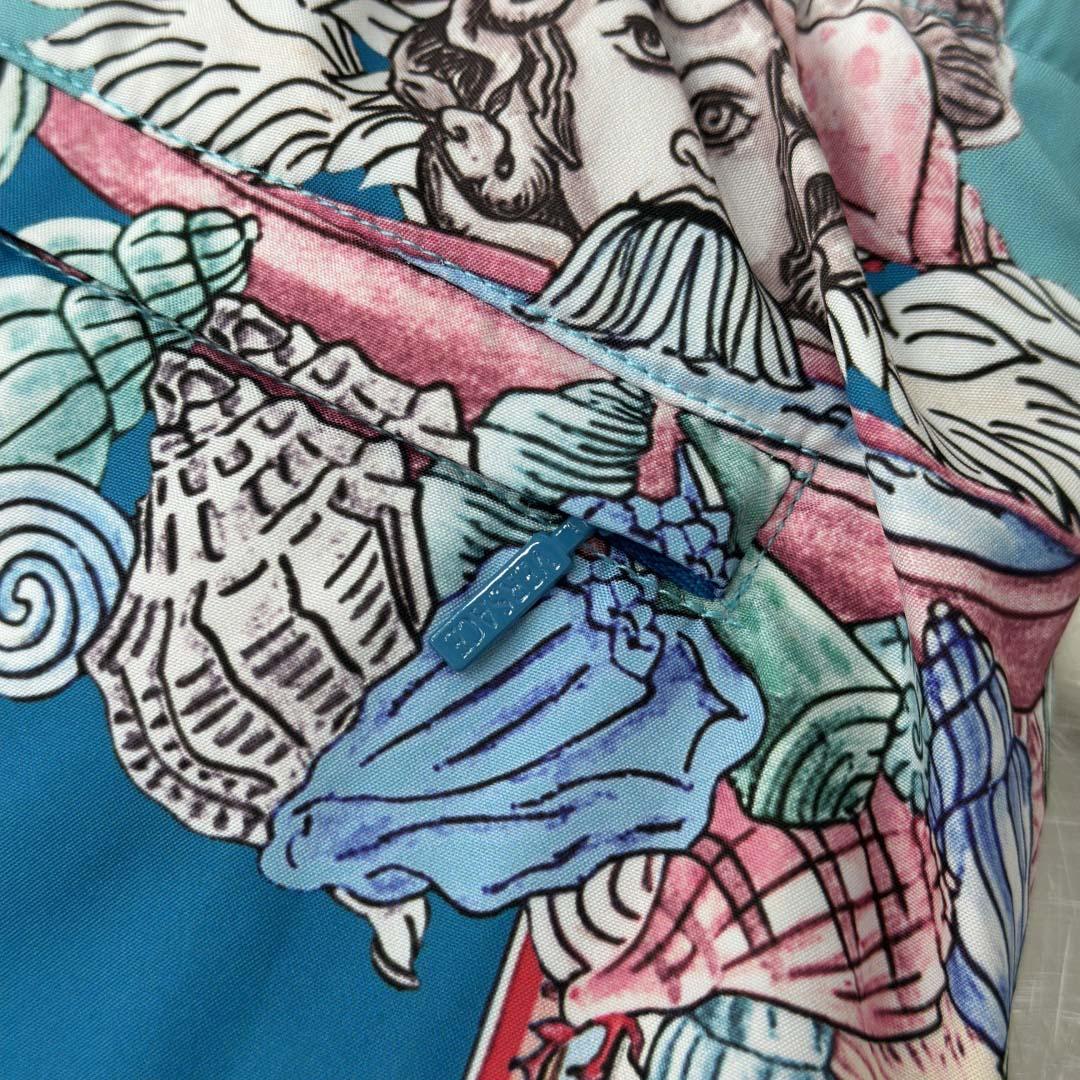 Versace Coral Theatre Swim Boardshorts  - DesignerGu