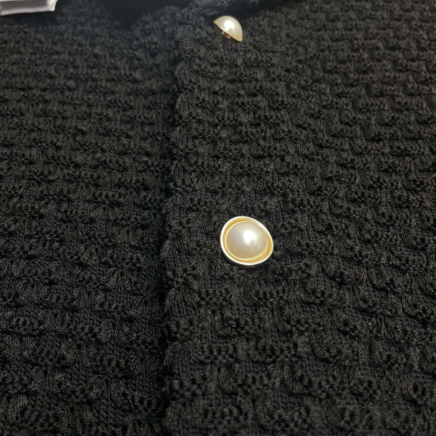 Casablanca Wave Crochet Shirt   D0091 - DesignerGu