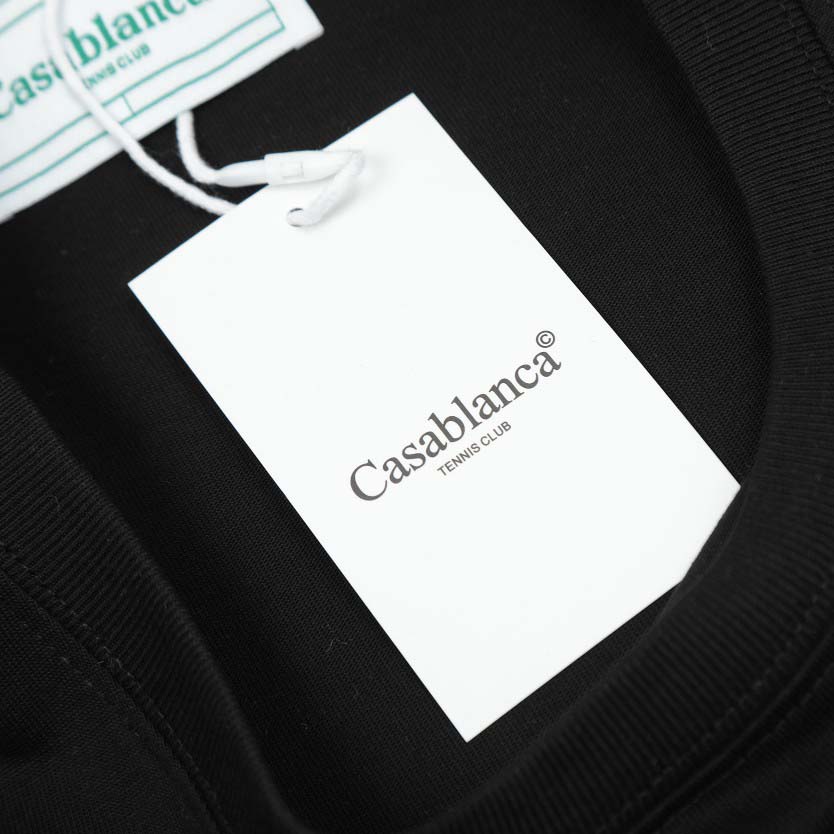 Casablanca cotton T-shirt    - DesignerGu