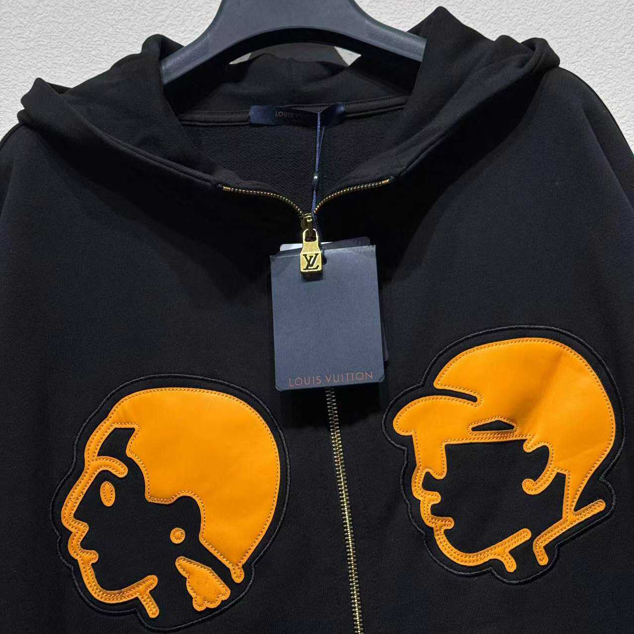 Louis Vuitton Zip Up Hoodie - DesignerGu