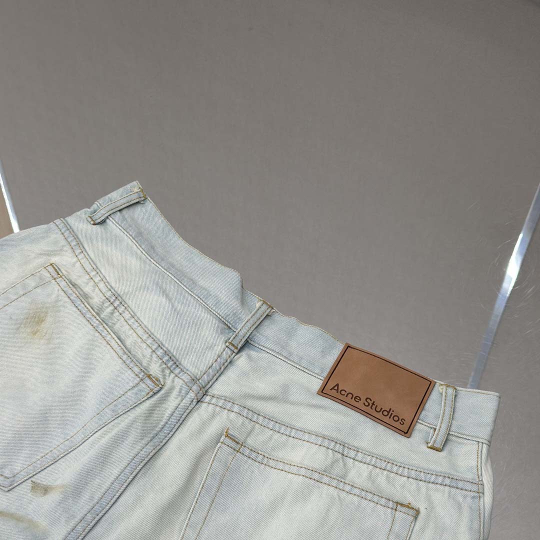 Acne Studios Denim Shorts - Loose Fit - DesignerGu