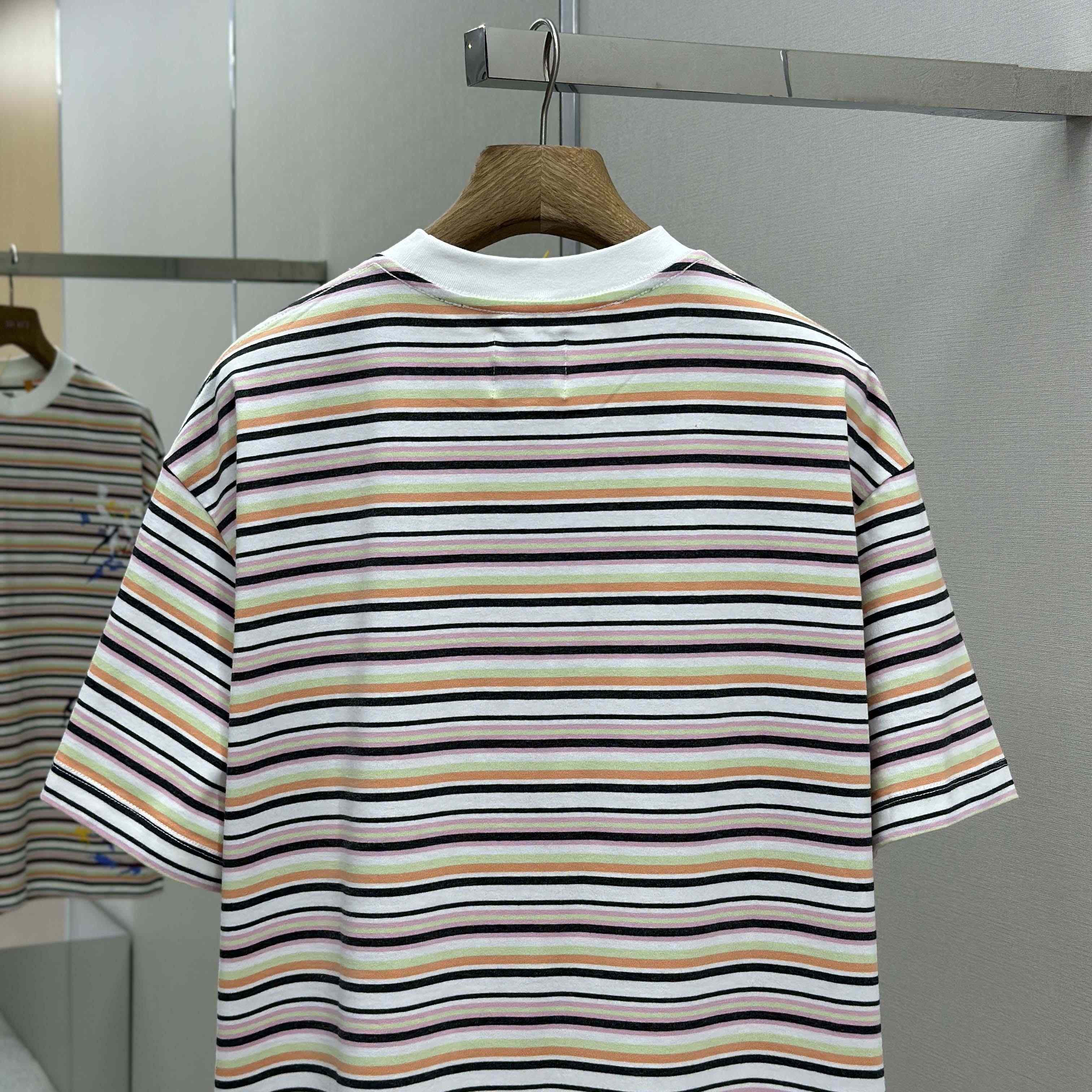 Gallery Dept.  Gallery Department Nelson Striped Short Sleeve Tee Shirt - DesignerGu