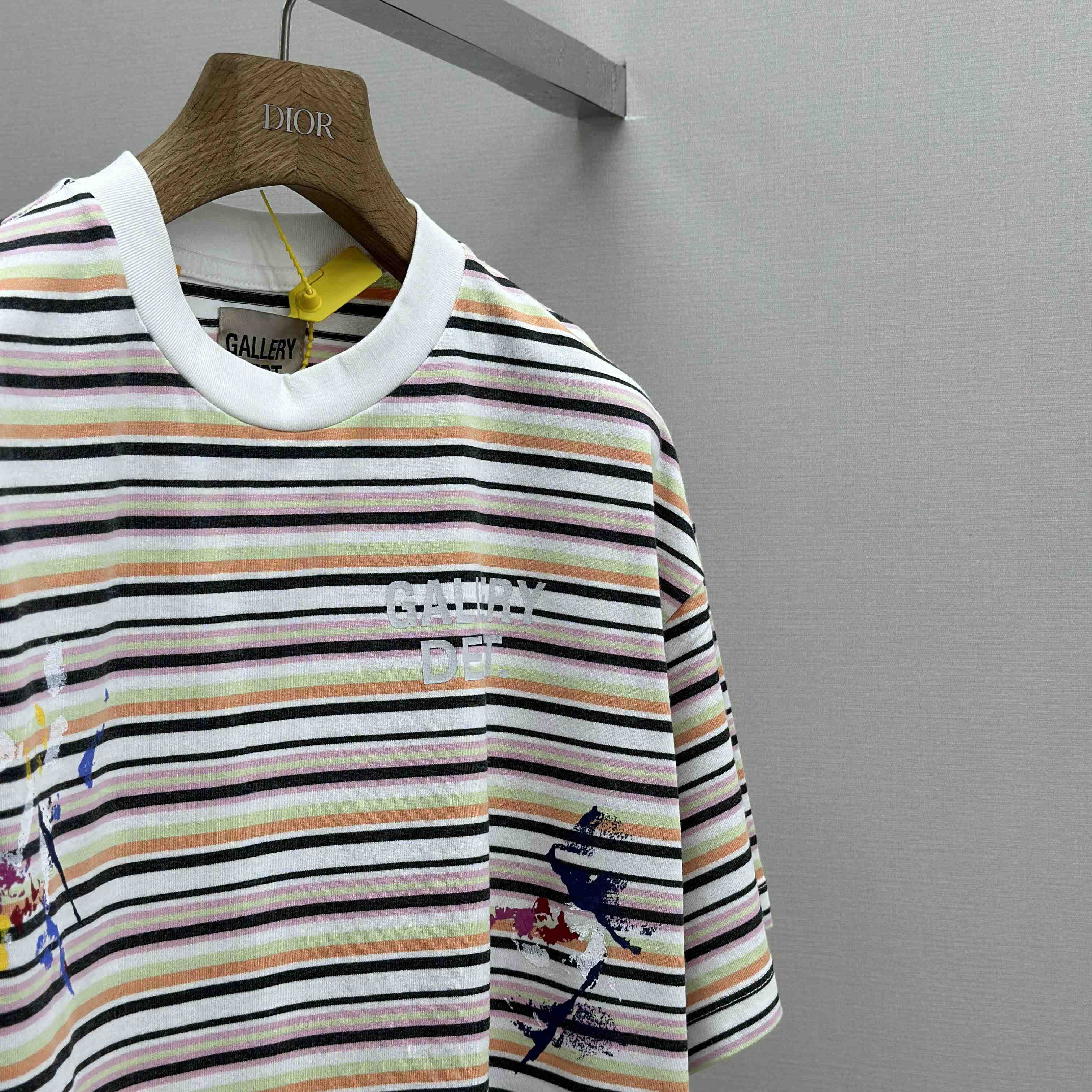 Gallery Dept.  Gallery Department Nelson Striped Short Sleeve Tee Shirt - DesignerGu